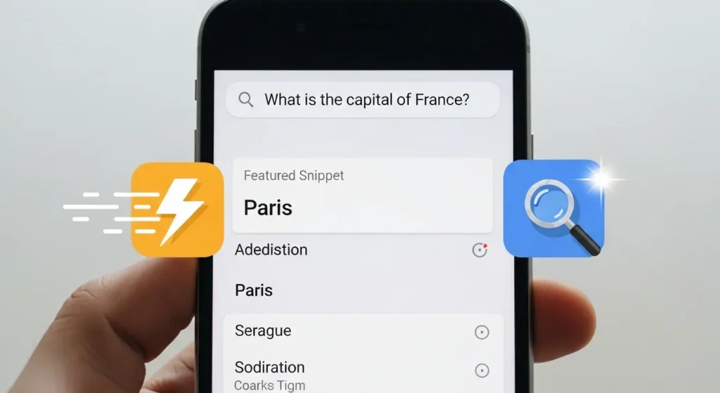 マイクロモーメントに最適化されたスマホ画面