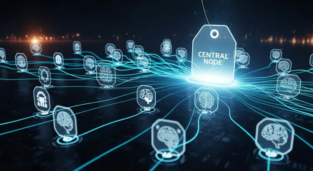 AI検索エンジンとウェブタイトルの相関図