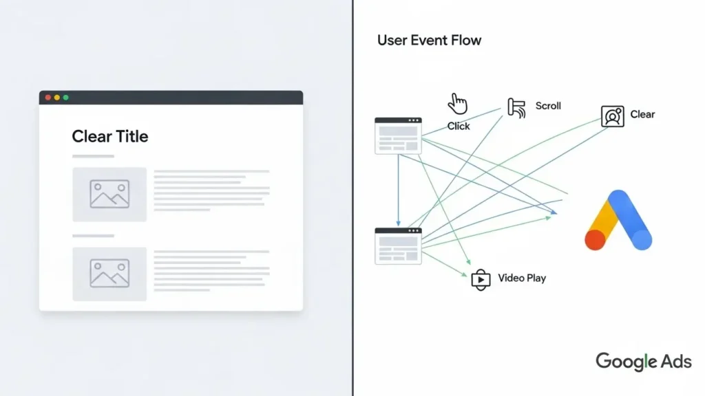 GA4とGoogle広告の連携メリットを示す図解