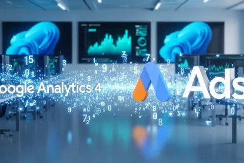 GA4とGoogle広告の連携を象徴するアイキャッチ画像
