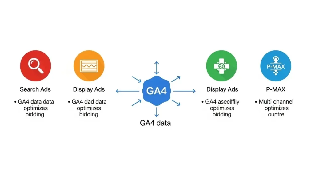 広告タイプ別のGA4データ活用マップ