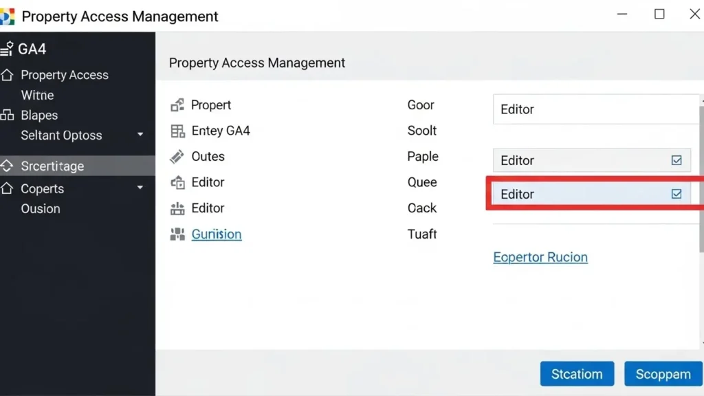 GA4の製品とのリンク設定画面