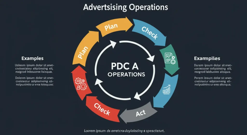 PDCAサイクル（Plan-Do-Check-Action）の図
