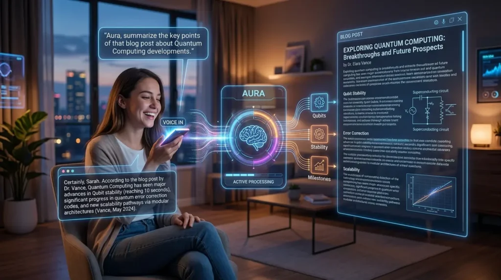 AI検索（AIO）に最適化されたコンテンツの活用イメージ