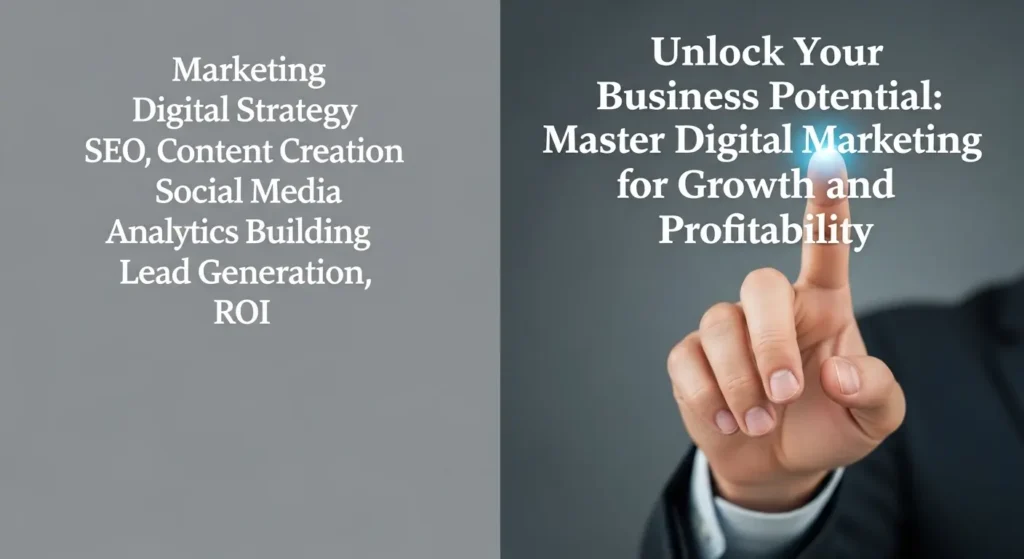 SEOに強いタイトルと弱いタイトルのクリック比較イメージ