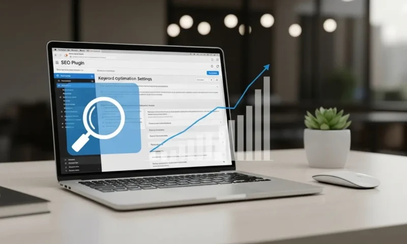 WordPressのダッシュボードでSEOタイトルを設定する画面のイメージ